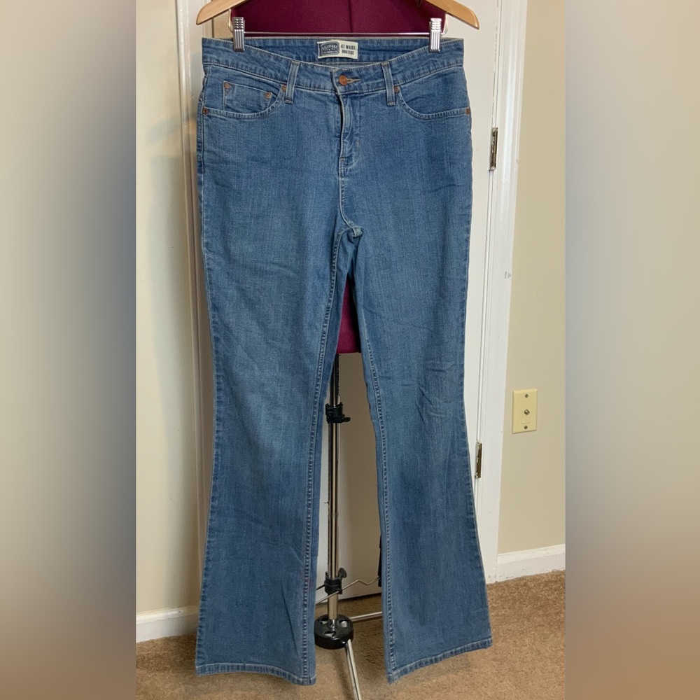 Like New Levi Strauss At Waist Bootcut Blue Jeans Women’s Sz 8